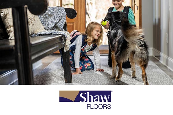 Shaw Floors carpet is sold by Carpet Station in Chino. 
