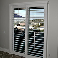 Plantation Shutters. Carpet Station sells Plantation Shutter window treatments.
